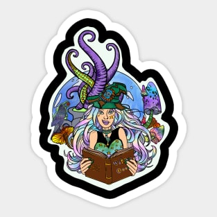 Gamer Witch Sticker